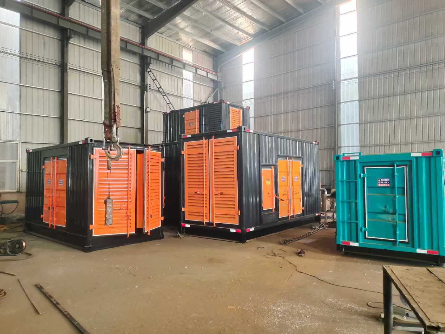 爱民500kw柴油发电机组可以带动多少功率设备？